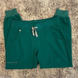 Figs Hunter Green Joggers